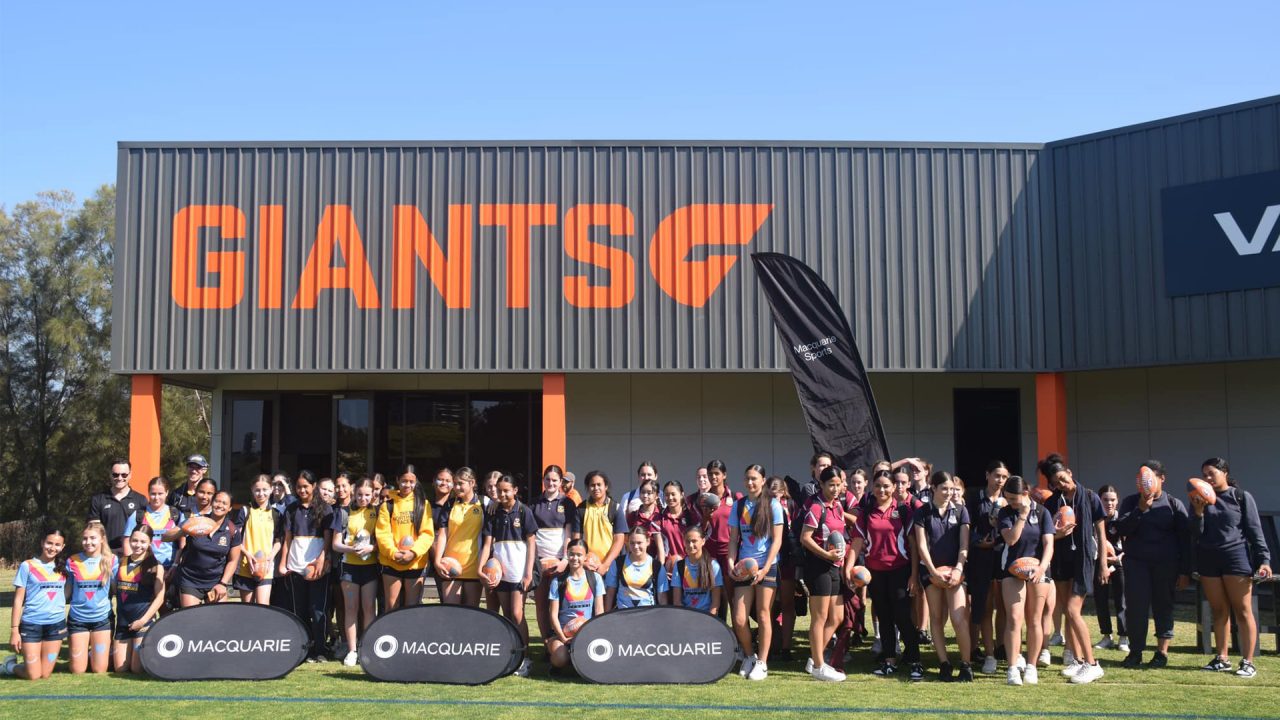 Macquarie Sports clinic at the GWS GIANTS Training and Community Centre in Sydney Olympic Park.