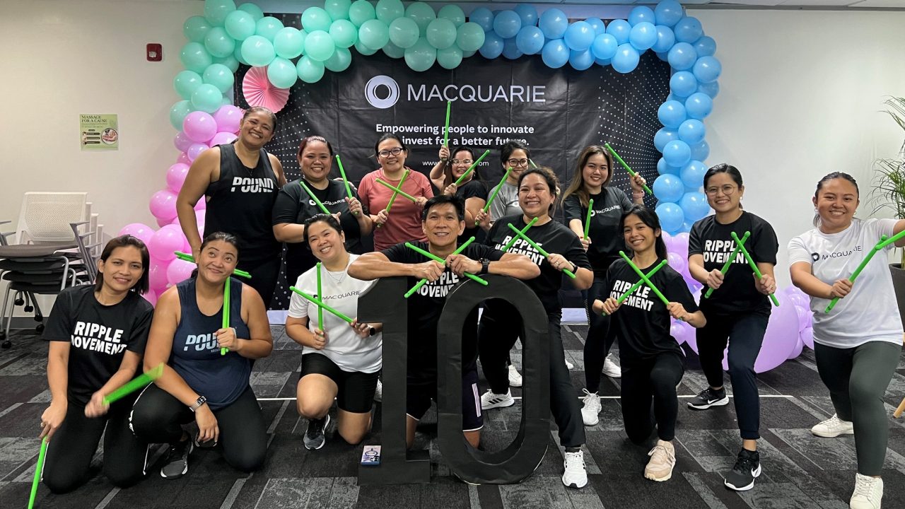 Our people in Manila celebrating Foundation Week 